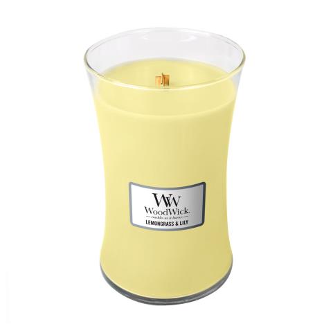 WoodWick Lemongrass & Lily Large Hourglass Candle